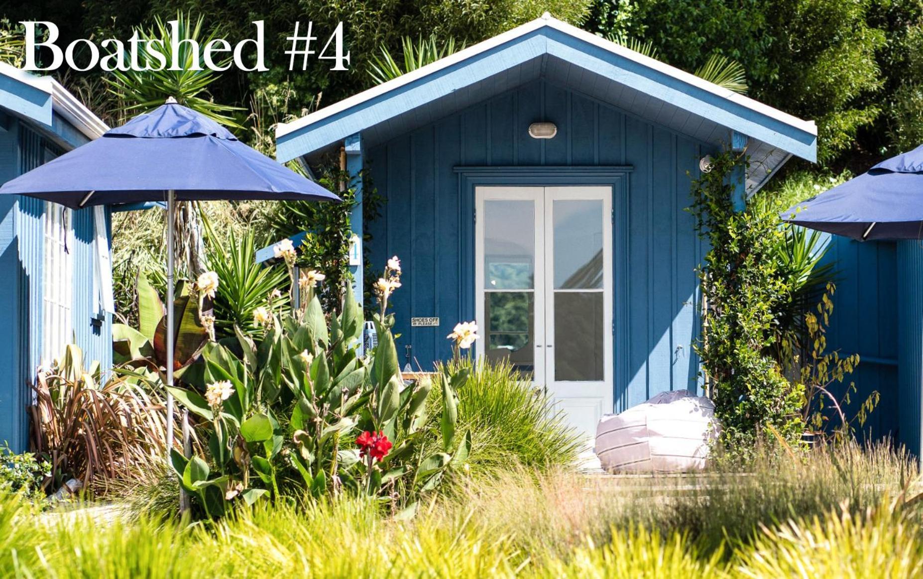 Appartement Boatsheds On The Bay, Waiheke Island à Ostend Chambre photo